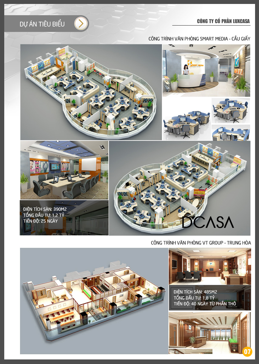 Công ty thiết kế thi công nội thất D'Casa