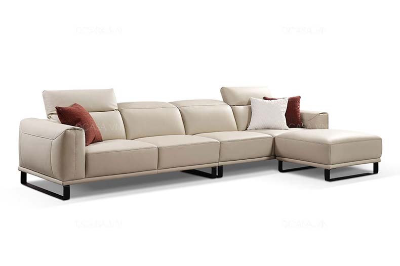 Ghế sofa da góc chữ L DSD03