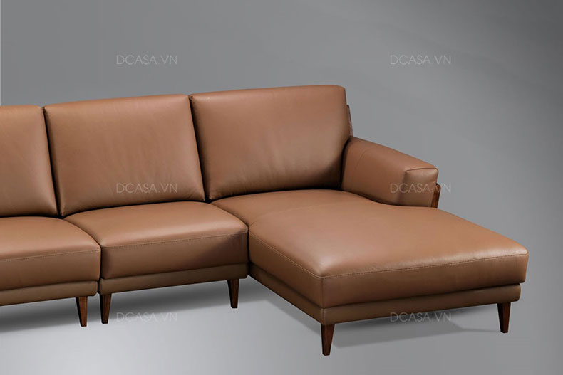 ghế sofa da hiện đại DSD05