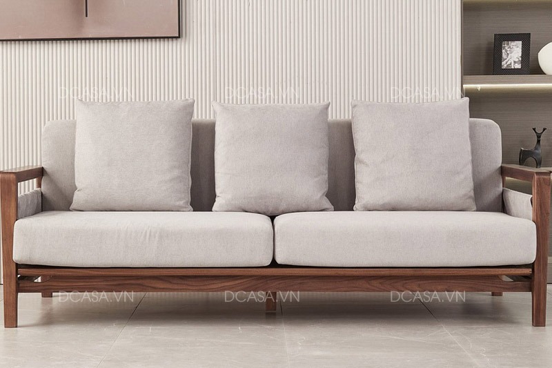 Ghế sofa gỗ phòng khách đẹp 