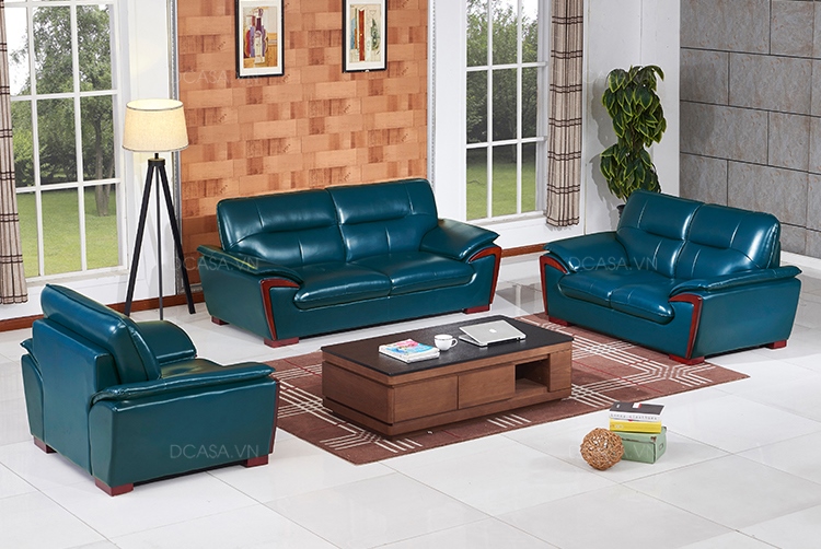 Ghế sofa màu xanh cổ vịt SVP212