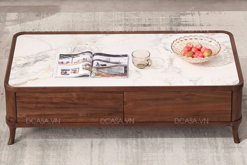 Bàn Trà Mặt Đá BT044 Hiện Đại Sang Trọng