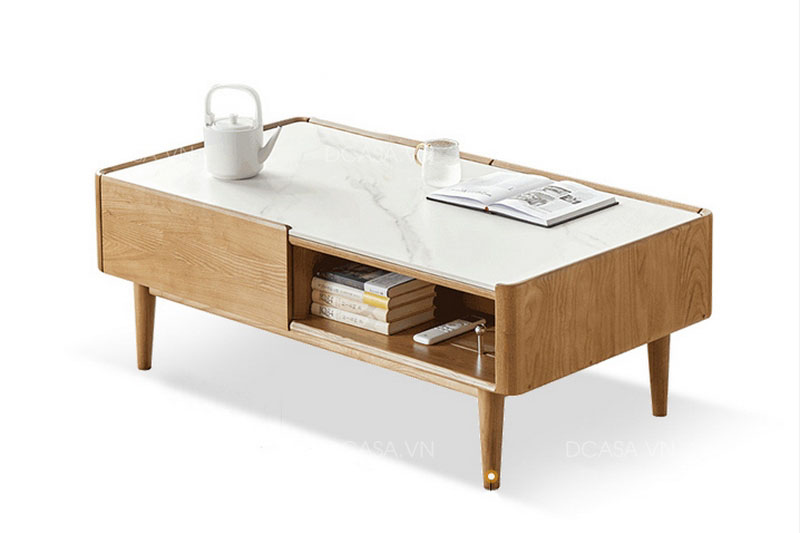 Bàn Trà Mặt Đá BT053 Hiện Đại Sang Trọng
