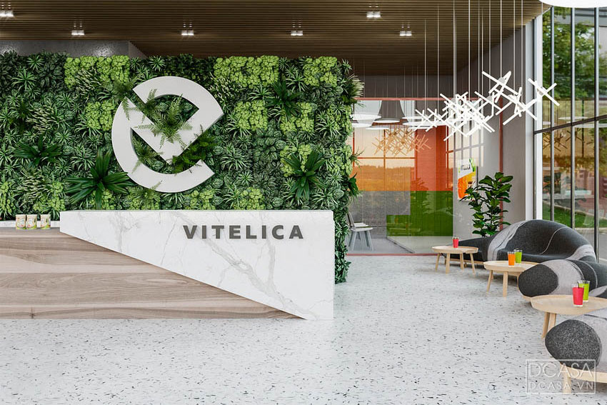 Thiết kế nội thất công ty thực phẩm VITELICA