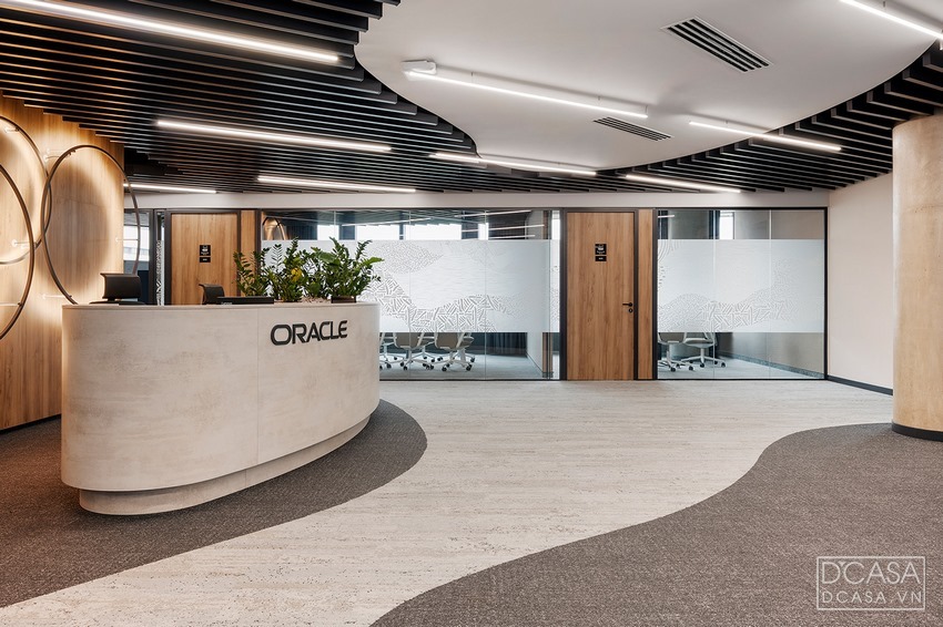 Thiết kế nội thất văn phòng Oracle