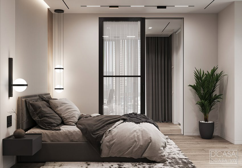 Thiết kế phòng ngủ chung cư hiện đại