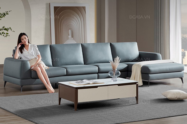 ghế sofa da bò tại dcasa