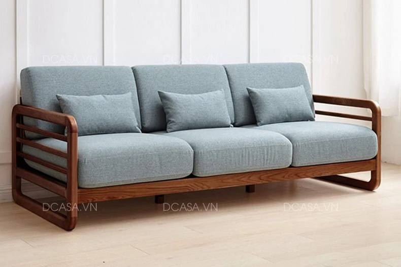 ghế sofa dáng dài tiết kiệm diện tích cho gia chủ