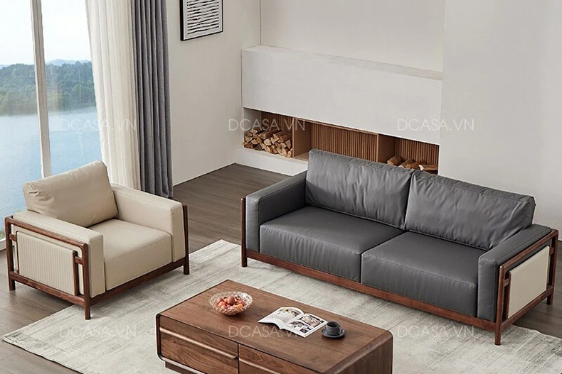 Ghế sofa dáng dài thiết kế đa dạng 