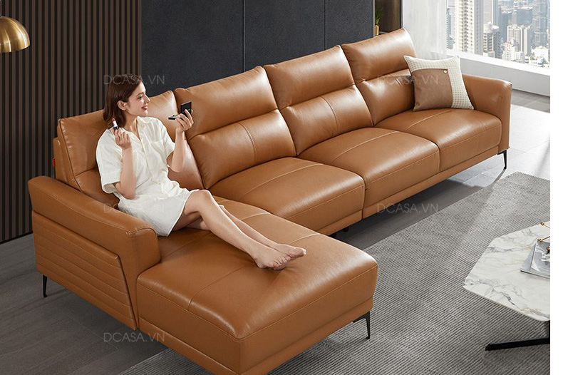 Ghế sofa góc chất lượng tốt tại Dcasa