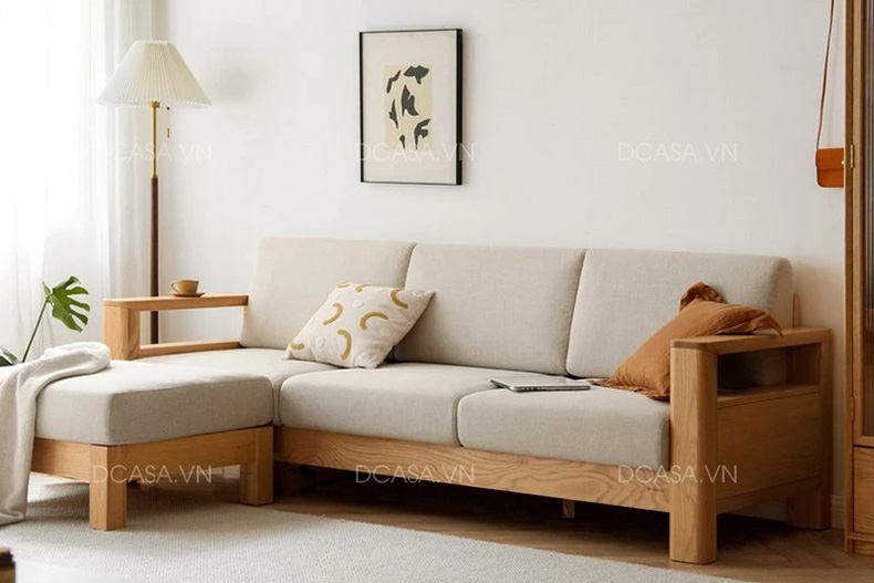 Mua ghế sofa màu kem chất lượng tại Dcasa