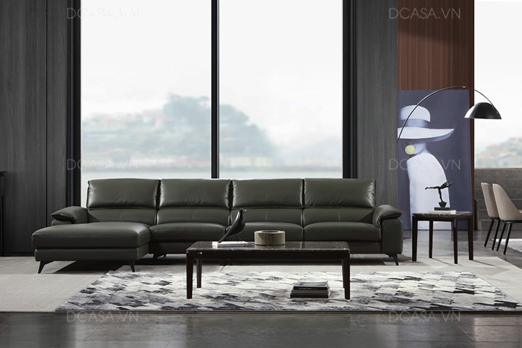 Sofa phòng chờ đẹp dáng chữ L