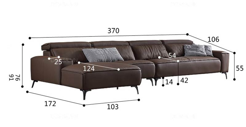 chọn kích thước Sofa chính xác