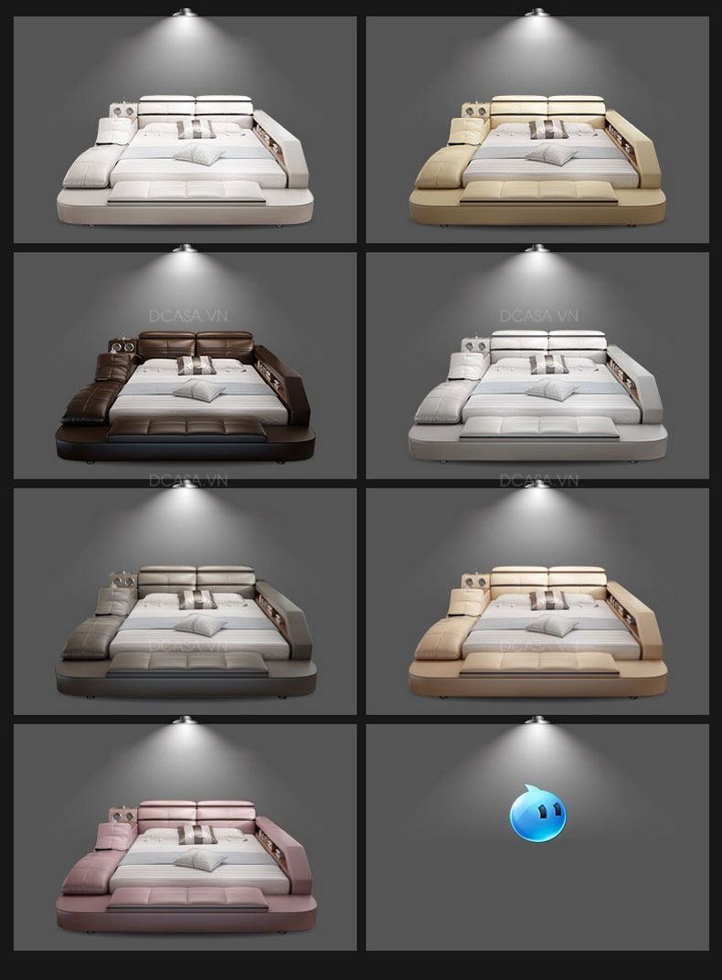các mẫu giường thông minh GTM11