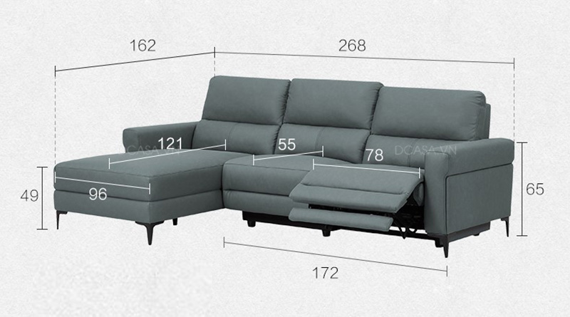 Chi tiết cách chọn kích thước ghế sofa chuẩn nhất hiện nay