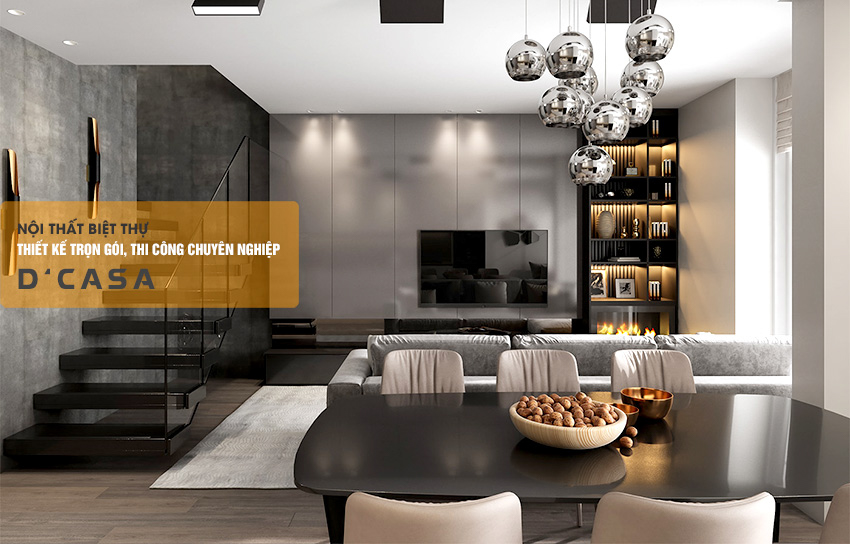 D'Casa - nhà thầu thiết kế nội thất đẹp chuyên nghiệp
