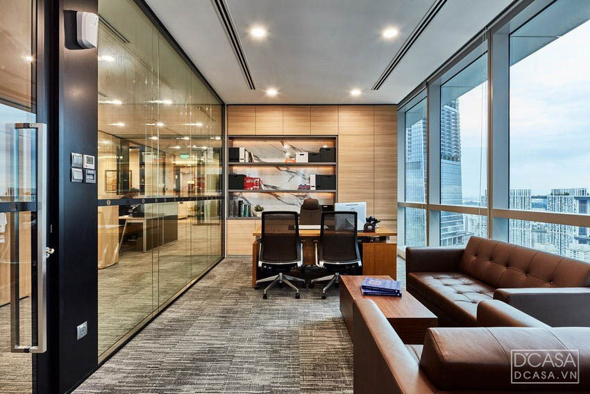 Thiết kế nội thất ngân hàng Indonesia HCM