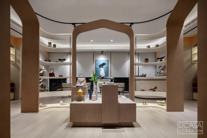 Thiết kế nội thất showroom thời trang