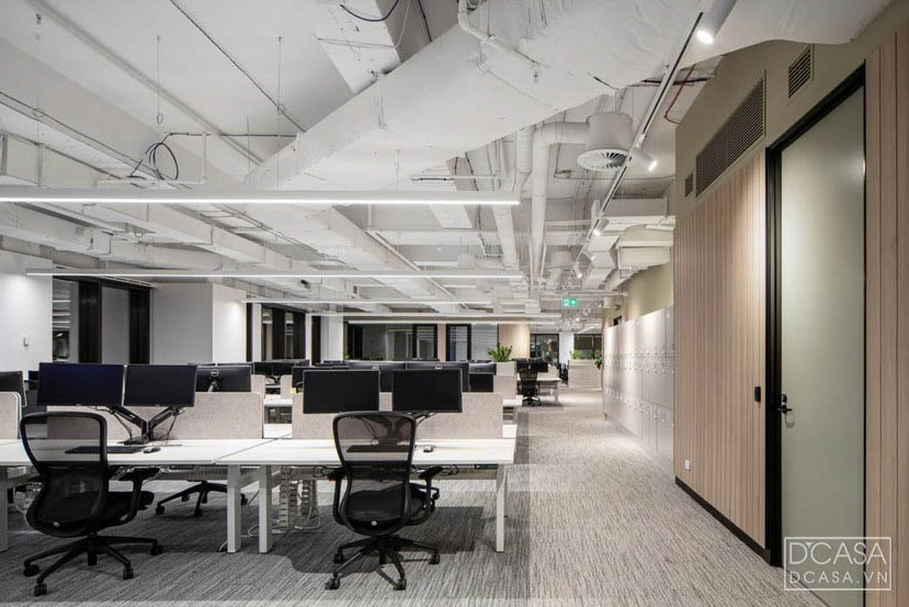 Thiết kế nội thất văn phòng công ty điều hành công ty RAITTO