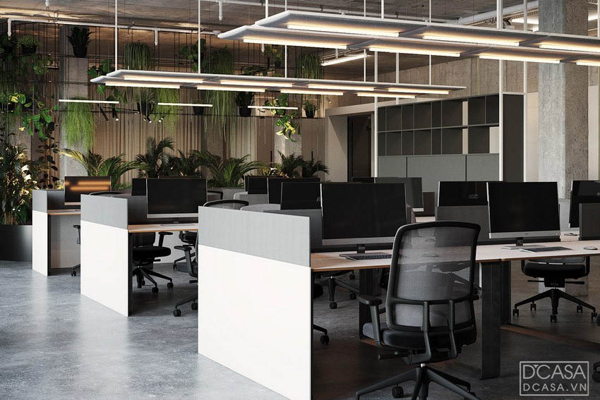 Thiết kế nội thất văn phòng công ty IDJ home