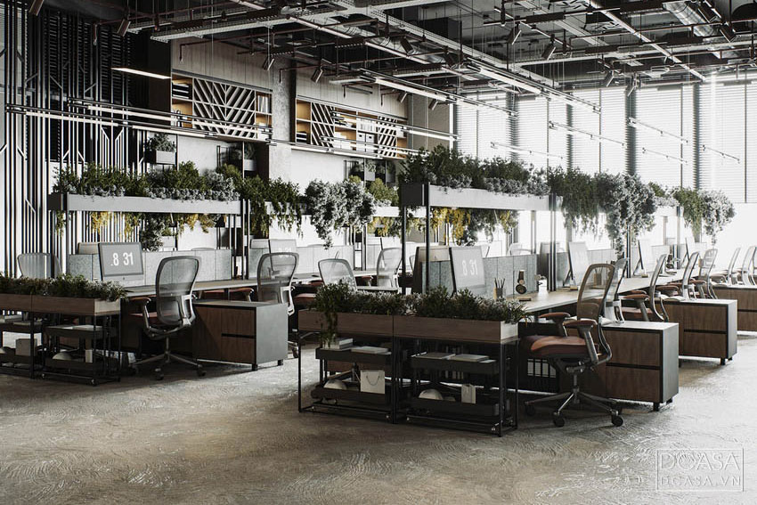 Thiết kế nội thất văn phòng công ty KLas phong cách Bắc  Âu