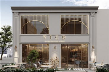 Thiết kế shop bánh VICO