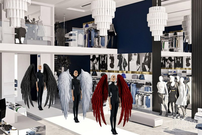 Thiết kế showroom thời trang