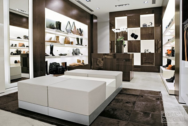 Thiết kế showroom thời trang hàng hiệu