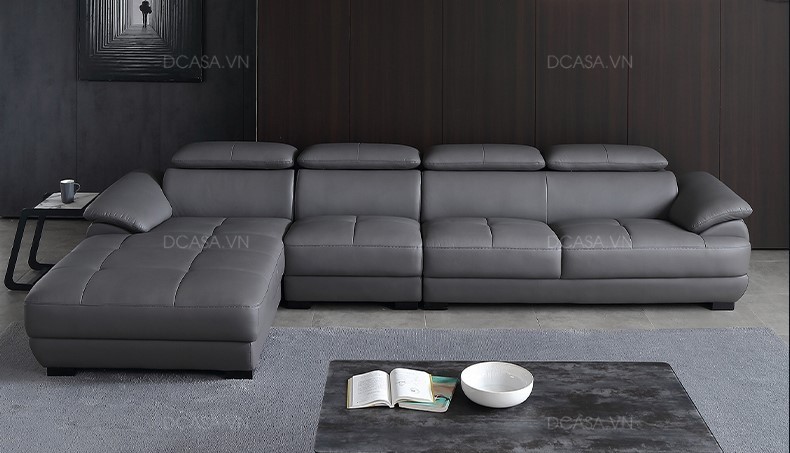 Ghế sofa màu đen 