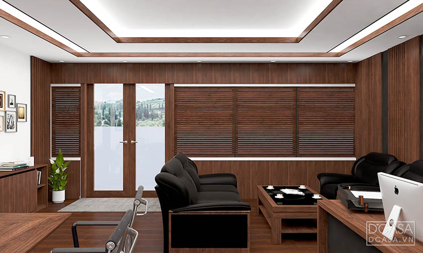 Thiết kế nội thất văn phòng may mặc Bắc Giang