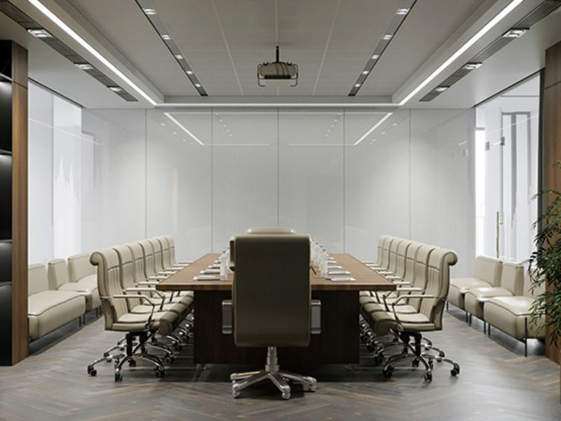 Thiết kế phòng họp hiện đại sang trọng cần lưu ý điều gì?