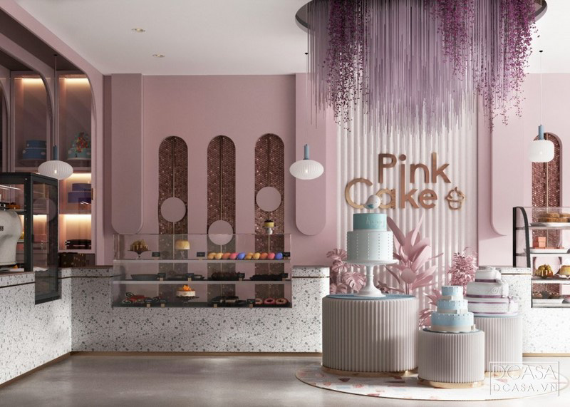D’casa hân hạnh trở thành đơn vị thiết kế thi công trọn gói cho PINKcake