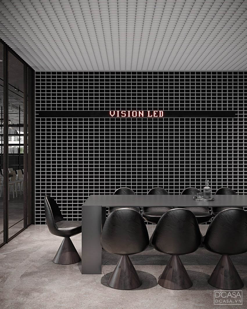 Thiết kế nội thất văn phòng công ty công nghệ Vision